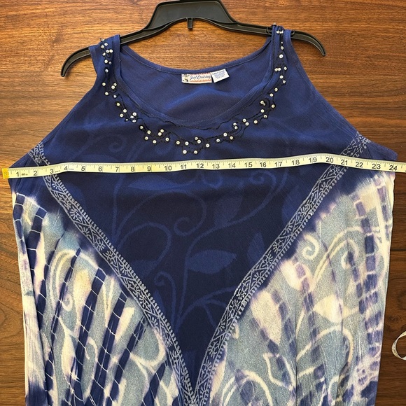 Just Cruising blue beach dress - Picture 5 of 5